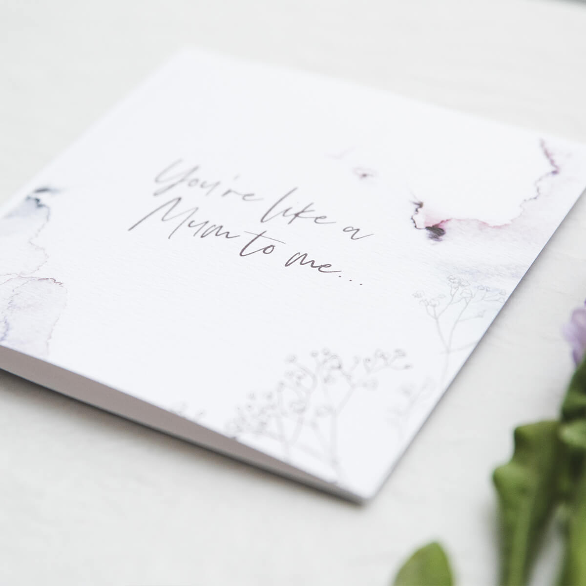 &#39;You&#39;re Like A Mum To Me&#39; Mum Card - I am Nat Ltd - Greeting Card