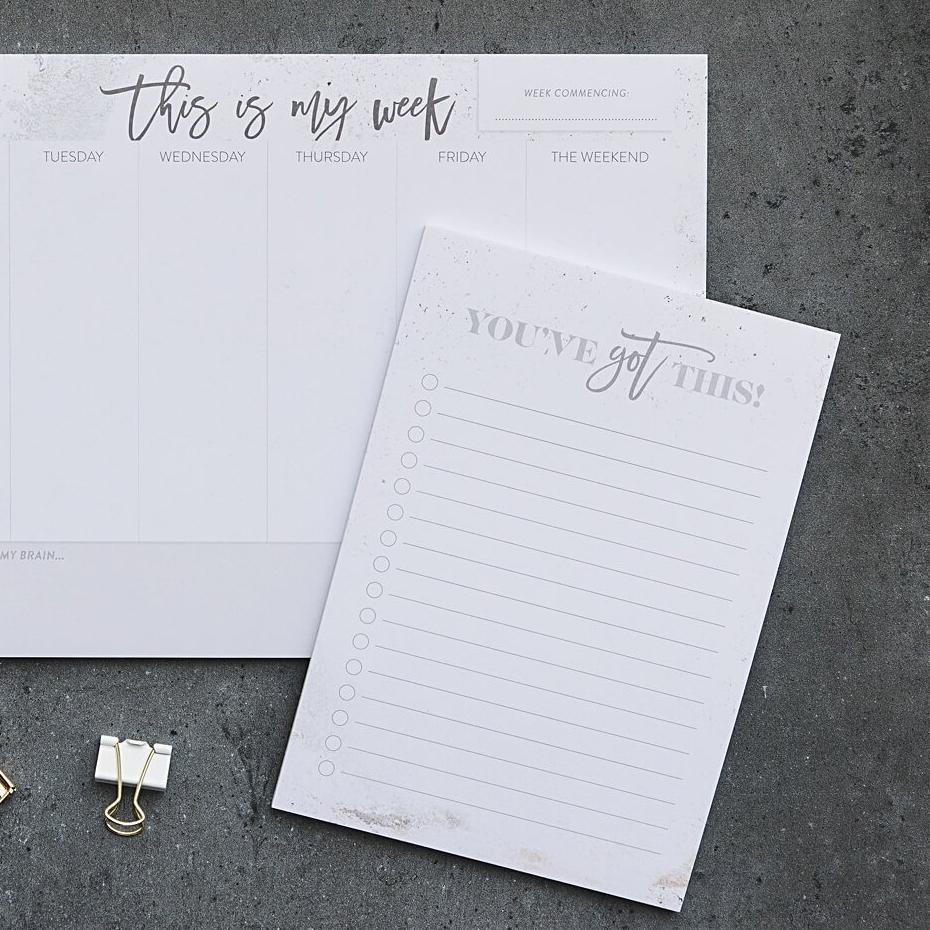 &#39;You&#39;ve Got This!&#39; A5 To Do List Notepad - I am Nat Ltd - Notepad